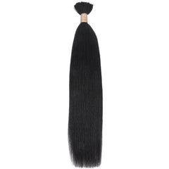 Yaki Straight Bulk Human Hair Extensions