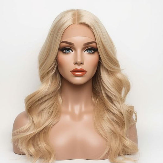 Blonde Wavy Wig – Elegant, Soft & Natural Flow