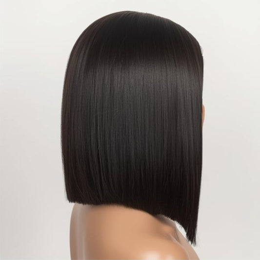 Blunt Bob Lace Front Wig – Chic, Pre-Cut & Effortless Style