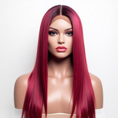 Colored Straight Wig – Bold, Vibrant & Sleek Style