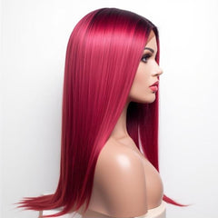 Colored Straight Wig – Bold, Vibrant & Sleek Style