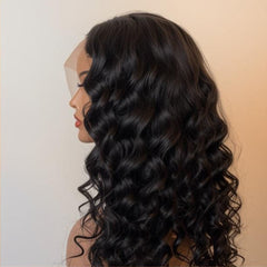 Deep Wave Lace Wig – Voluminous, Bouncy & Natural Flow