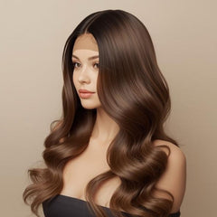 Long Wavy Wig – Soft, Voluminous & Natural Look