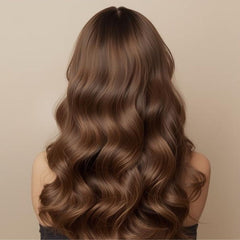 Long Wavy Wig – Soft, Voluminous & Natural Look