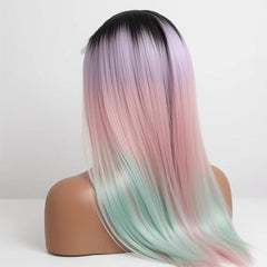 Pastel Colored Wig – Soft, Stylish & Trendy