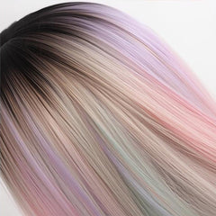 Pastel Colored Wig – Soft, Stylish & Trendy
