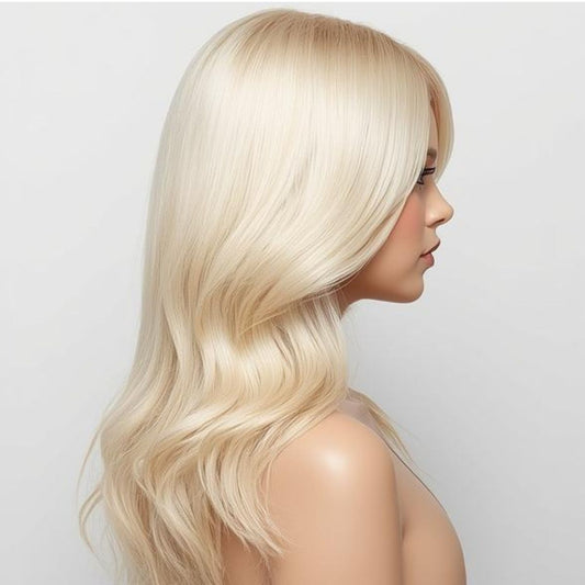 Platinum Blonde Wig – Sleek, Bold & Glamorous