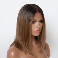 Shoulder-Length Straight Wig – Sleek, Lightweight & Everyday Style