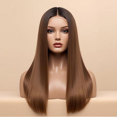 Silky Straight Wig – Smooth, Sleek & Natural Shine