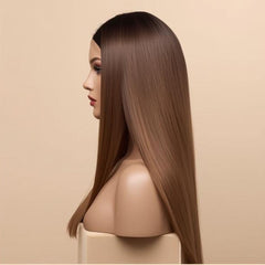 Silky Straight Wig – Smooth, Sleek & Natural Shine