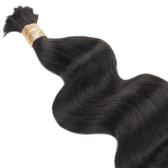 Body Wave Bulk Human Hair Extensions