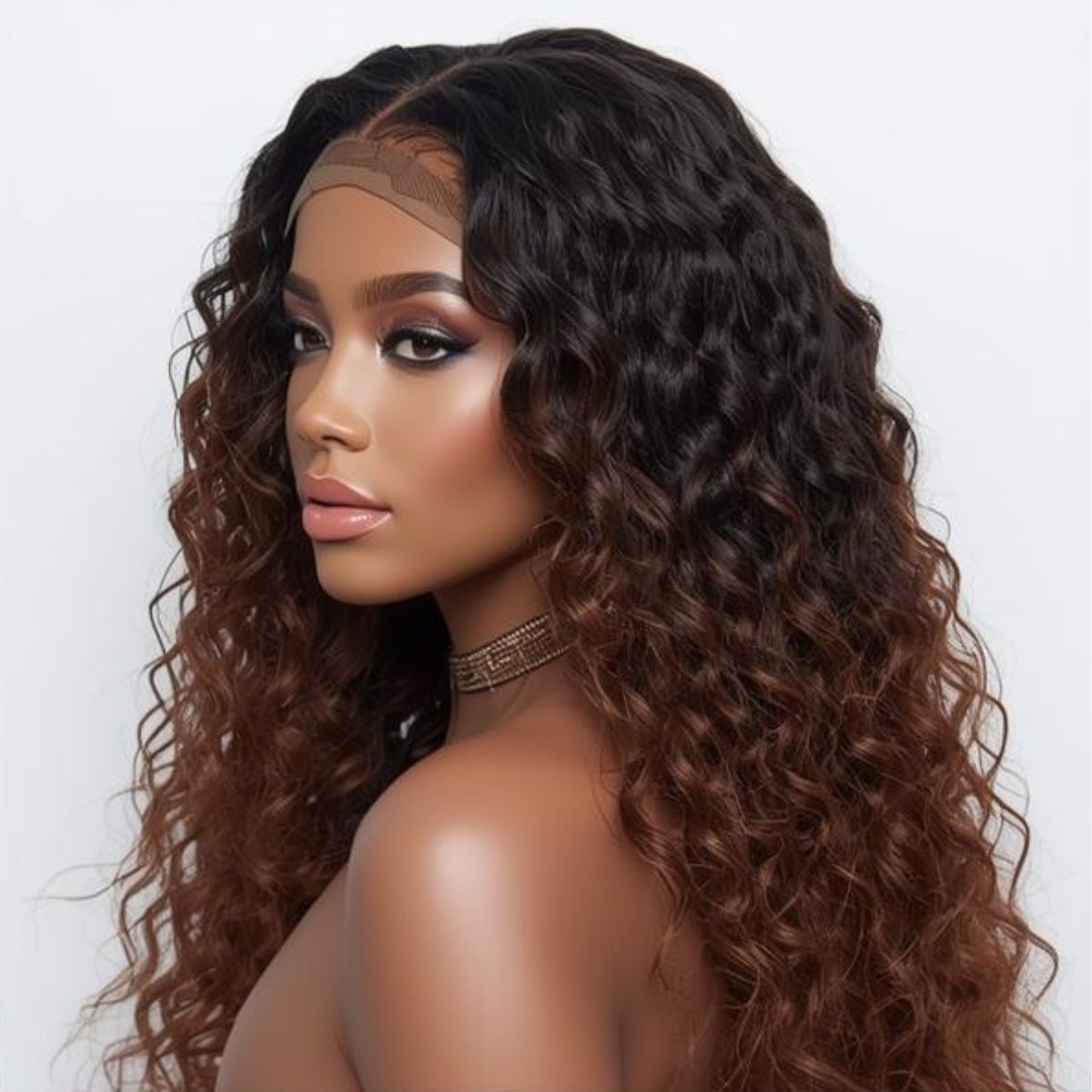 Curly Ends Braided Wig – Stylish Braids with a Flirty Curl Finish