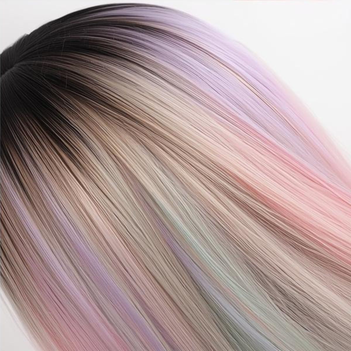Pastel Colored Wig – Soft, Stylish & Trendy