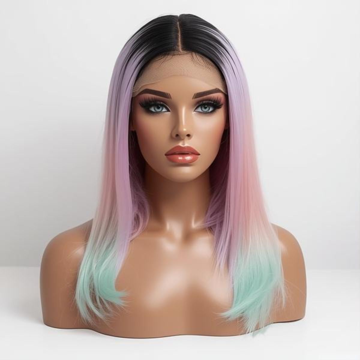 Pastel Colored Wig – Soft, Stylish & Trendy