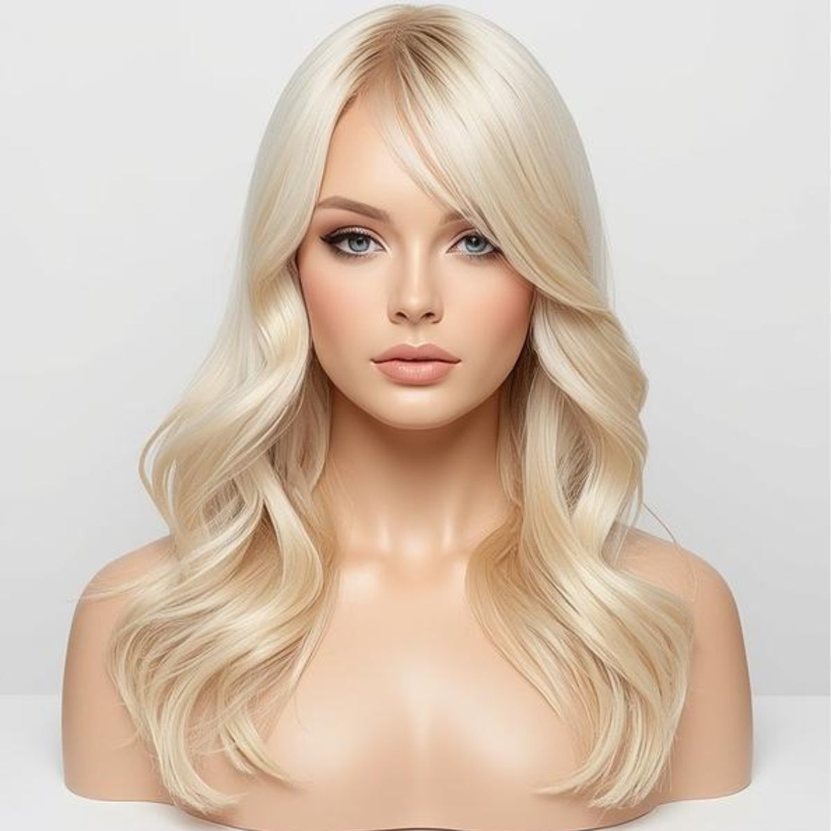 Platinum Blonde Wig – Sleek, Bold & Glamorous