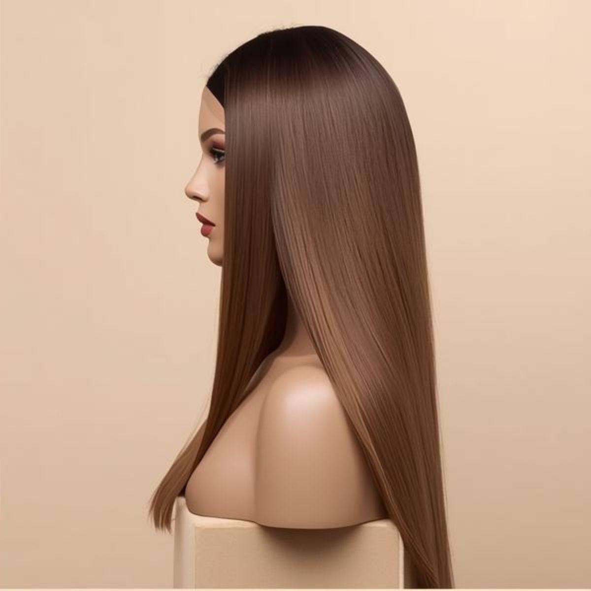 Silky Straight Wig – Smooth, Sleek & Natural Shine