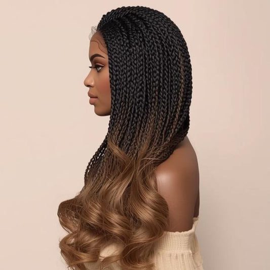 Twist Braids Wig – Elegant, Protective & Easy-to-Wear